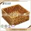 hot sale high quality stand china factory garden wicker basket no handles