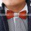 2016 Hot Fashion men Bamboo bow tie Accessory wedding Event hardwood Wood Bow Tie For Men Butterfly Neck Ties Factory