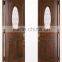 new two leaf wooden door