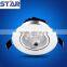 Star New type patent SMD led ceiling light 3w round silver factory direct price