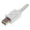 NEW Mini 3Inch DisplayPort DP To VGA Adapter Cable For MacBook