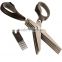 Stainless Steel herb scissors,kitchen shears with 5 Stainless Steel Blades