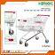 supermarket push cart metal shopping trolley cart