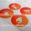 Die-cut heart shape paper sticker