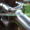XACD made titanium bending stem Ti folding bicycle stem titanium bending stem custom