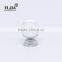 1 4/7 inch superior quality brass base clear crystal cabinet knob