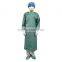 Three level waterproof spunlace surgical gown good quality factory sell