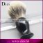 Acrylic Handle Shaving Brushes Black color shaving brush kit wholesale shaving brush in stock