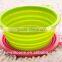 2016 Hot sale cheap lovely silicone pet bowls for your lovely dog