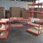 Light duty metal storage shelving racks / shelving unit / cheap goods shelf