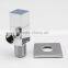 1/2" Inch Chrome Plated Wall Mounted Forged Copper Basin Angle Valve
