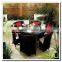 Audu Seattle Outdoor Garden Rattan Dining Set