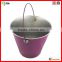 wholesale glossy custom design chemical tin bucket