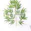 CHY070905 artificial plastic bamboo leaf/bamboo craft leaf/handmade bamboo crafts