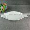 New Design Restaurant Ceramic Long Fish Plate Wholesale