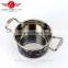 5pcs hot sale glass ld india stainless steel hot pot
