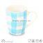 high quality ceramic mug hand painting colour band