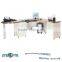 OA-6S L shape fashional office desk with wooden desktop and steel cabinet
