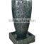 fiberglass garden decoration with water