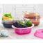 Vegetable Fruit Plastic Washing Basket Draining Strainer Basket