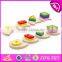 Hot sale preschool stacking toys wooden baby shape sorter W13D098