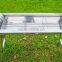 portable folding stainless steel charcoal barbecue grill for sale