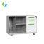 Steel Mobile Caddy, Storage office mobile cabinet, small pedestal filing cabinet, 3 section slide way, fold key