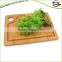 Bamboo Lip Kitchen Food Rectangle Cutting Board