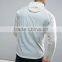 2017 Xinlan High Quality New Design Durable Polyester Nylon White Reflective Strips Waterproof Running Men Jacket