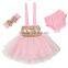 Elegant Children Kids Baby Girls Dress Sequins Tulle Tutu Toddler Tutu Dress set