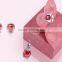 Ruby Gemstone CZ Silver Plated Fashion Pendantset