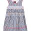 Wholesale Summer Kids Clothes Baby Girls Striped Print Sleeveless Dress Children Girls Dress