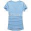 Plain no brand v-neck t-shirt for women