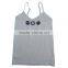 2017 new printing seamless top children singlet lovely girls vest underwear