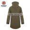 M1099 Plus size women slim long hoody padded parka
