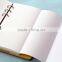 2017 planner yearly inner page custom 6 holes loose leaf inside page 3 fold replacement page