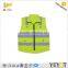 high visibility safety vest with reflective tape