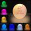 Glowing Christmas balloon