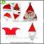 Cheap promotional custom christmas hats for christmas decoration