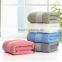 Wholesale pink grey fabric bath towel sets 100% cotton luxury hotel