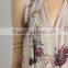 Custom womens Floral Sleeveless Long Style Swing Tops,Fashion Cotton Printed Sleeveless Blouses For Women