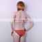 New Design Comfortable Young Girl Red Briefs Nylon Panties