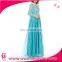 Elsa High Quality Young Girls Dress Halloween Party Christmas Dresses for Chinese clothing