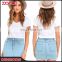 Wholesale Latest Korean Designer Tight Short Jean Skirt School Girl Denim Micro Mini Skirt