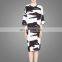 New Fashion Summer Woman Dress High Quality Long Shirt Dress
