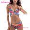 Fashion One Piece Sexy Deep V Neck Swimwear Woman