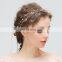 Princess Girl Hairwear Headpiece Charming Maple Leaf Headbands Crystal Hair Vine Bridal Jewelry Party Prom Dress Hair Accessory