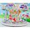 Zhongshan hot sale amusement park Micky Mouse Carousel 12 seat Merry go round, new and high quality earn money, for kids