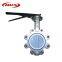 api 609 lug type butterfly valve dn100 pn16