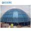 China Manufacturer Steel Space Frame Glass Atrium Dome Roof Skylight Roof with Fiberglass?